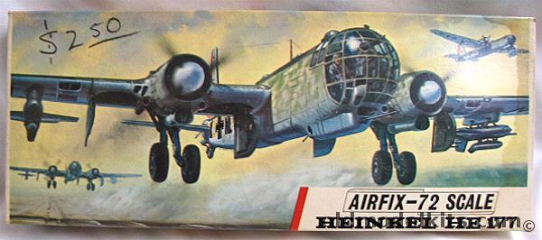 Airfix 1/72 Heinkel He-177 A-5 Grief - with Hs293 Guided Missile, 589 plastic model kit